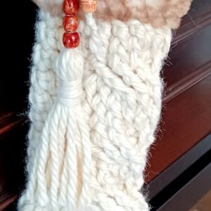 Cable Christmas Stocking