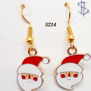 Santa Face Earrings