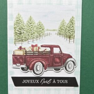 Christmas French Cards - Regular fold
