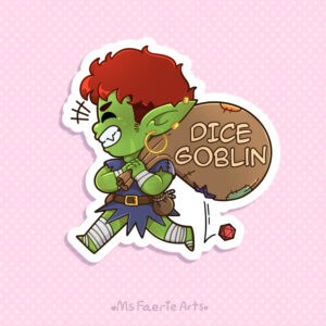 Dice Goblin - Sticker