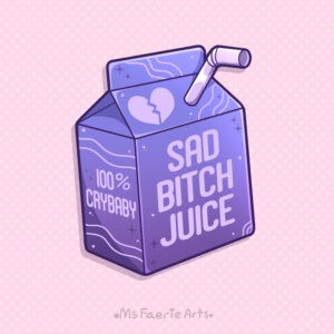 Sad Juice - Sticker