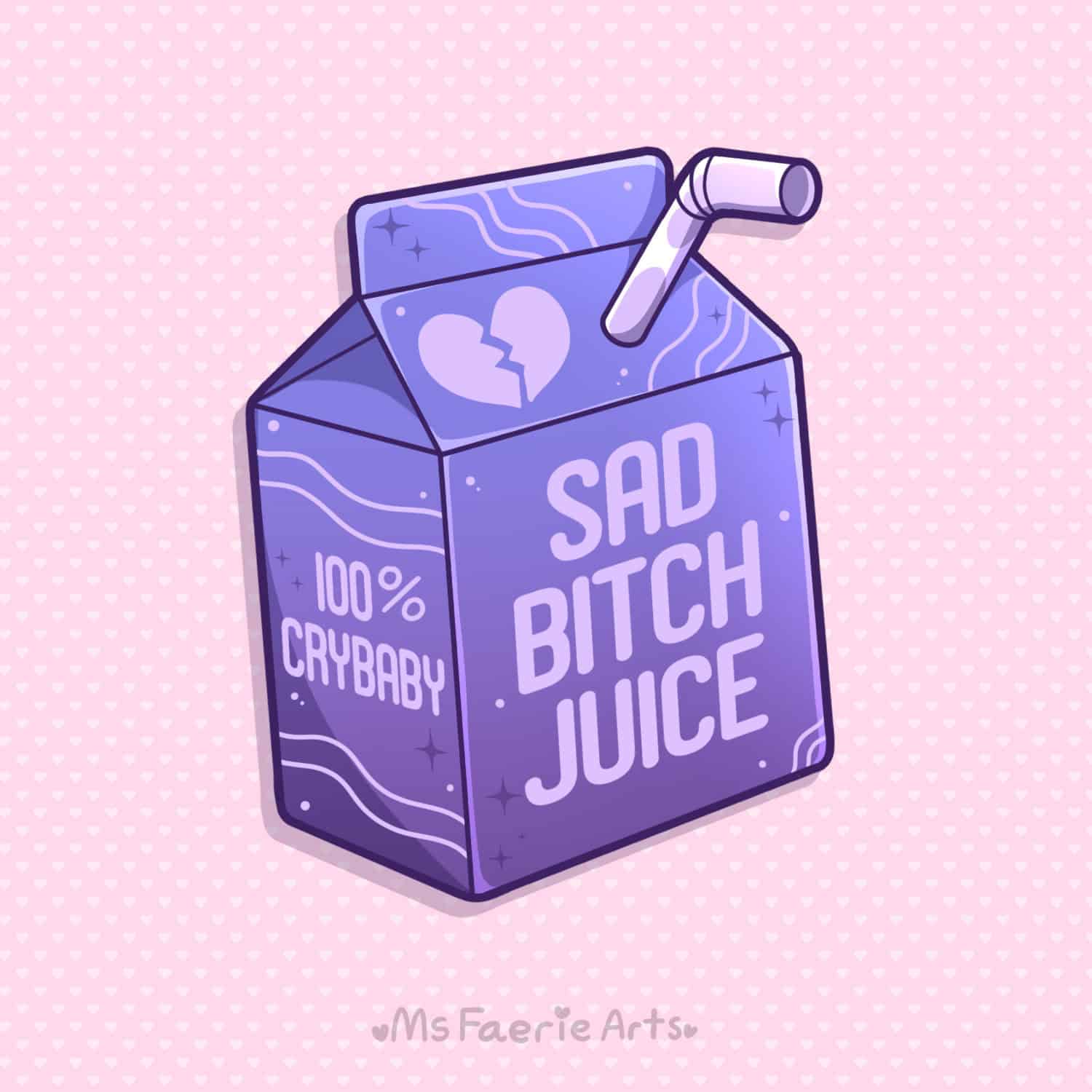 Sad Juice - Sticker