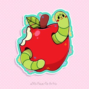 Worm Buddy - Sticker