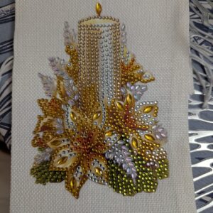 Wine bag - Dot painting