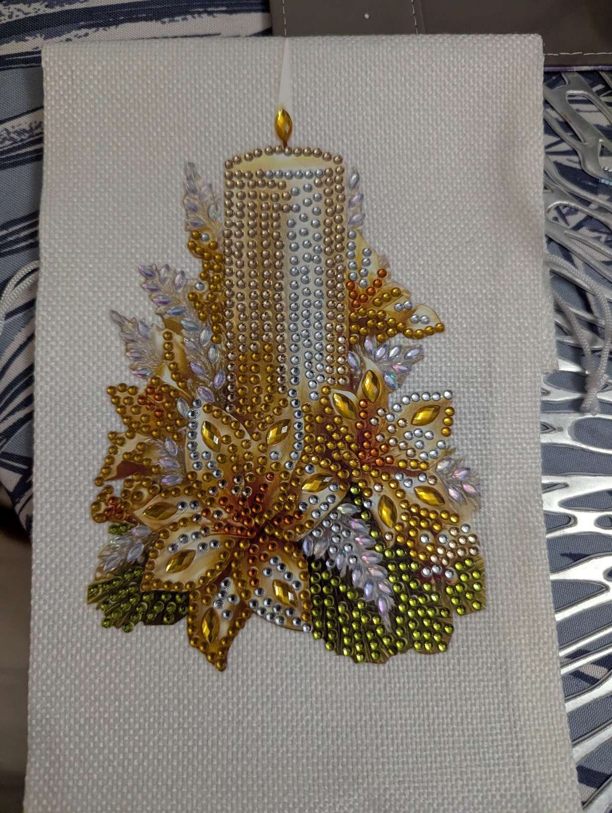 Wine bag - Dot painting