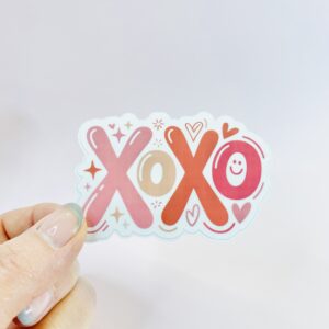 XOXO Die-cut Vinyl Sticker