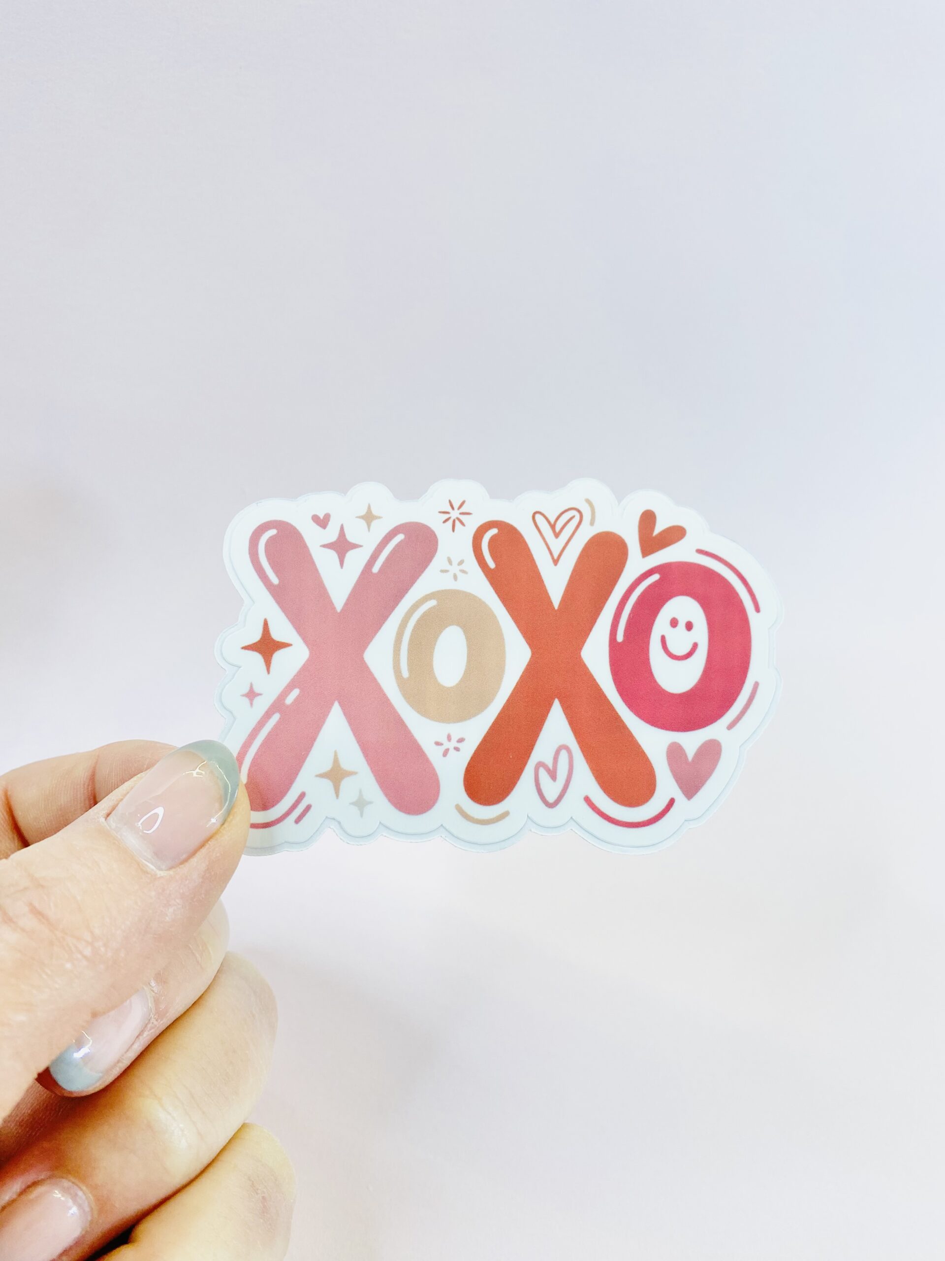 XOXO Die-cut Vinyl Sticker