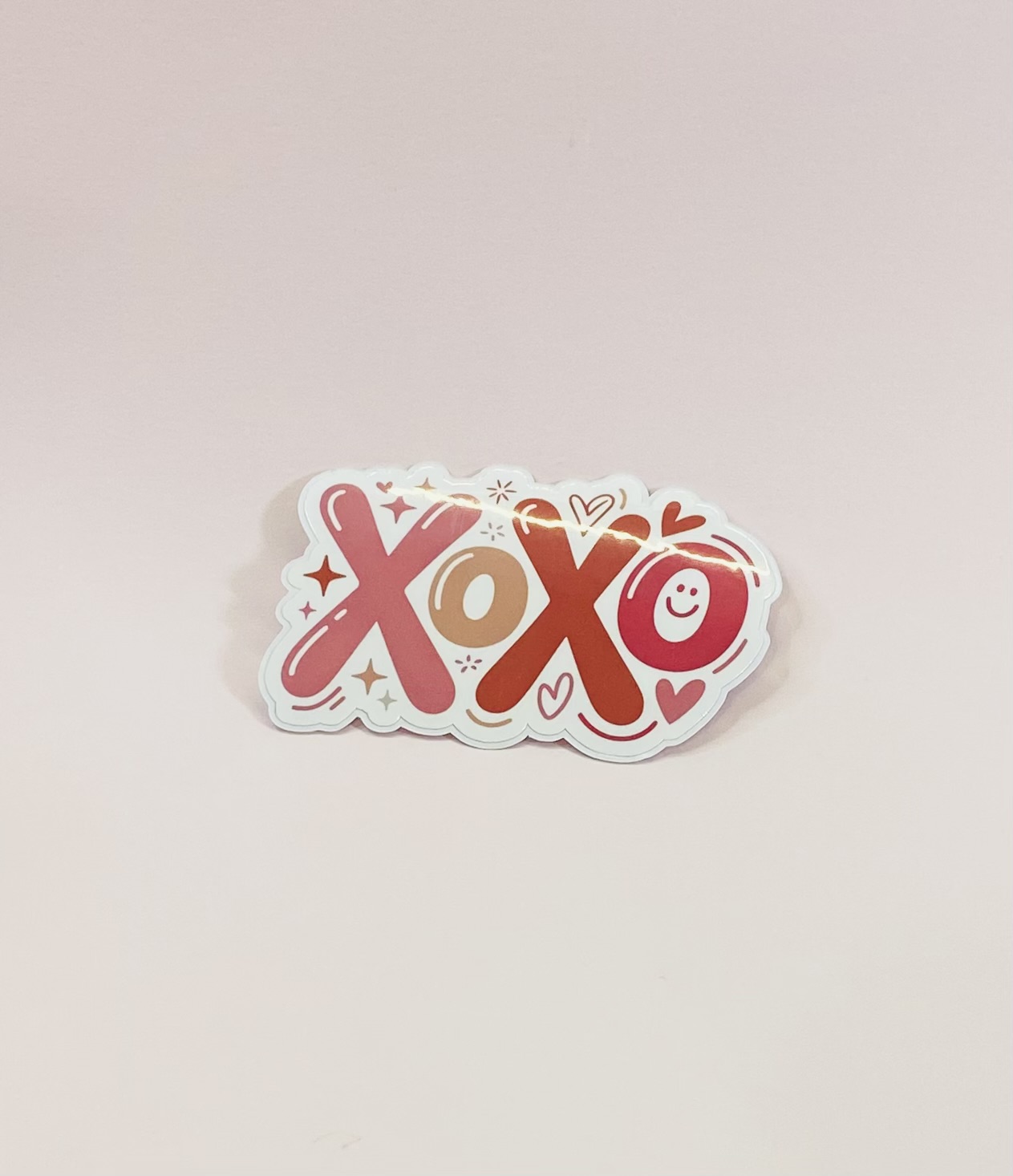 XOXO Die-cut Vinyl Sticker - Image 2