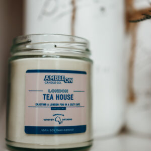 Tea House Scented Candle - 100% Soy Wax - 4oz