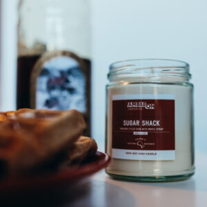 Sugar Shack Maple Syrup Scented Candle - 100% Soy Wax - 9oz