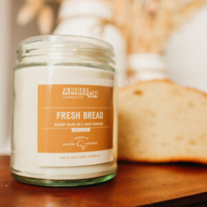 Fresh Bread Scented Candle - 100% Soy Wax - 4oz