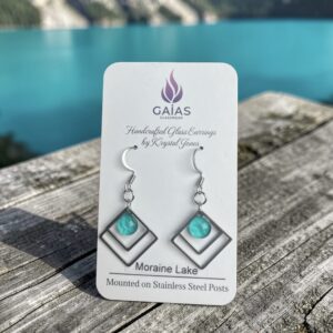 Glass Geometric Earrings