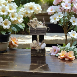 Baby Chicks in crates