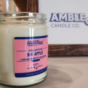 Big Apple Scented Candle - 100% Soy Wax - 9oz