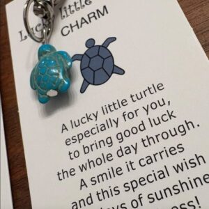 Lucky Little Turtle Charm