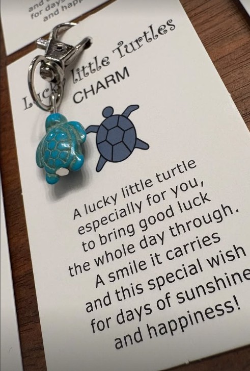 Lucky Little Turtle Charm