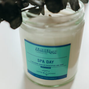 Eucalyptus Spa Day Scented Candle - 100% Soy Wax - 9oz