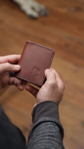 Leather, wallet, minimalist, Bifold, Full Grain Leather