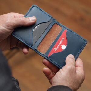 4 pocket Bifold Handmade Full Grain Leather