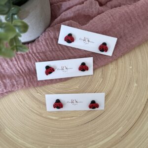 Ladybug studs