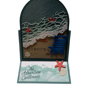 Cobourg Fun Fold - Easel Card