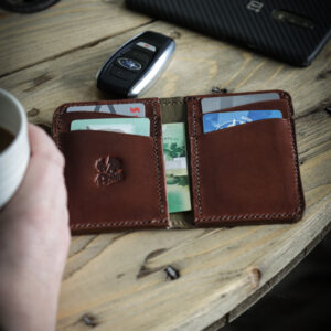 Handmade 6 pocket Bifold wallet