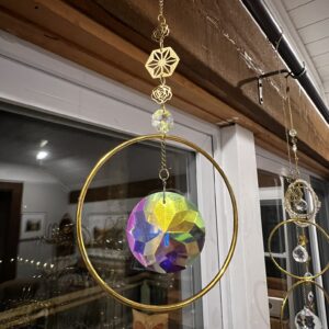 Large Rainbow Sun Prism