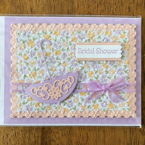 Bridal Shower Regular Fold Card