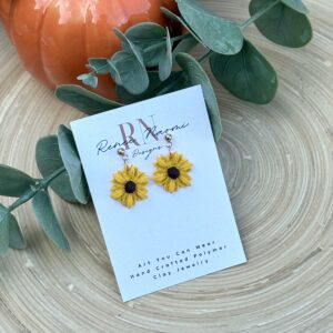 Small Sunflower dangles
