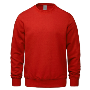 Blank Cotton Blend Crewneck Sweaters